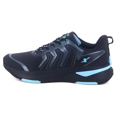 Image of SPARX Sports Running Shoes for Men - Lightweight Breathable Lace-Up Athletic Shoes with Cushioned Comfort, Shock Absorption, Durable Grip, Flexible Sole & Everyday Walking Performance