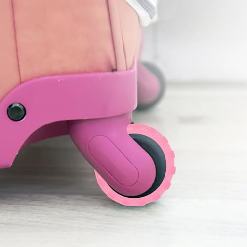 SAFIGLE 4pcs Mute Luggage Wheel Covers Silicone Suitcase Feet Protectors for Hardwood Floors Noise-reducing and Easy Installation3
