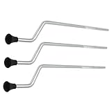 ibasenice 3pièces Pied De Batterie Métal Fixations De Remplacement Pour Tambour Accessoi...
