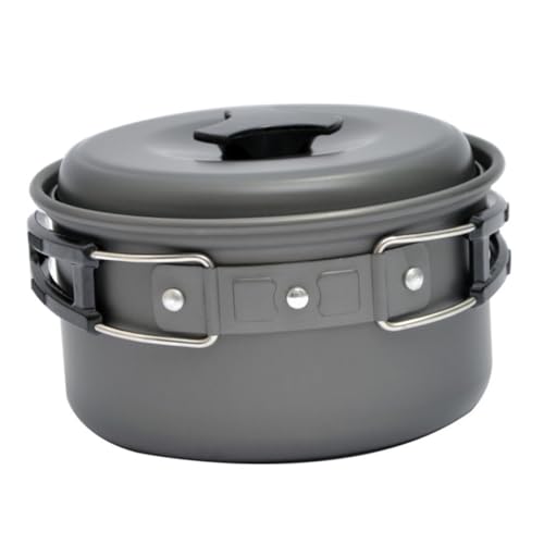 ARTSEWPLY Olla Plegable Antiadherente para Camping Olla Resistente Altas Temperaturas Utensilio Ligero y Duradero para Excursiones al Aire Senderismo y Pesca para Picnic y Acampada
