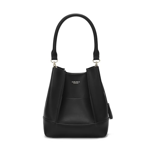 Sac à main en cuir noir Adaline Carlheim : finissez-en avec les sacs fragiles qui se déforment