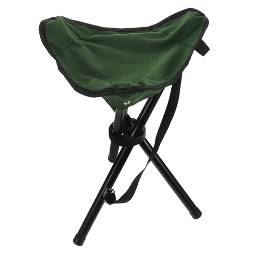 Yardwe Lightweight Portable Heavy Duty Fishing and Hiking Stool Compact Outdoor Chair for Picnics Beach and Family Outings Supports All Ages