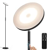 WOWLUMEN 36W Floor Lamp Black 1 Pack + 42W Floor Lamp Green 1 Pack