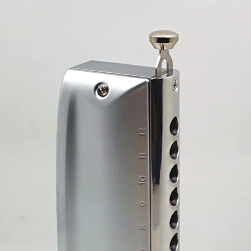MEIeynt Harmonica Orgue à Bouche 12 Trous 48 Tons C Major Blues Harmonica avec Étui Et Chiffon De Nettoyage pour Enfants… - Les Beatles, Paul McCartney, John Lennon, RIngo Starr, George Harrison MEIeynt Harmonica Orgue à Bouche 12 Trous 48 Tons C Major Blues Harmonica avec Étui Et Chiffon De Nettoyage pour Enfants… – Image 7