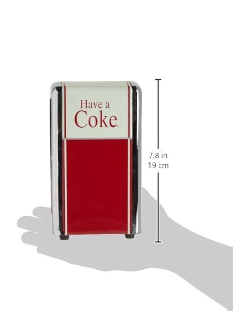 キッチン収納・ラック Tablecraft CC381 Coca-Cola Napkin Amazon｜Tablecraft CC381 Coca-Cola Napkin Dispenser, Half