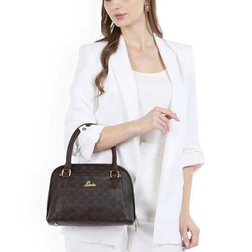 Image of Lavie Women's Fella 3C Dome Satchel Handbag for Women | Satchel Bag for Work | Ladies purse | Stylish Shoulder Bag | Gift For Women