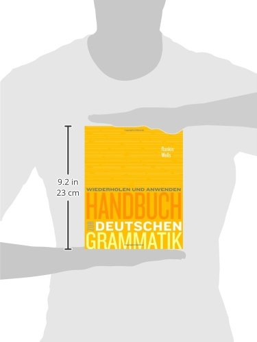 Book dimensions of Handbuch zur deutschen Grammatik
