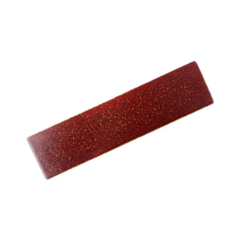 Plato rectangular de cerámica rojo para sushi miniatura 1