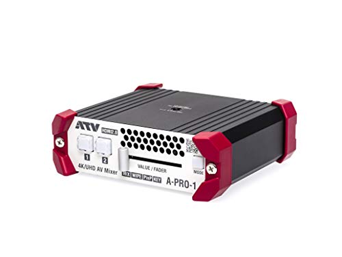 その他 ATV A-PRO-1 4K/UHD AV Mixer Amazon | ATV A-PRO-1 Ver.2 HDMI2.0 2ch 4K 1M/E AV Mixer コンパクト