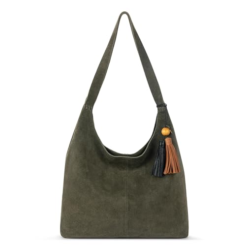 Image of The Sak Huntley Hobo Bag - Premium Leather Women's Purse for Everyday & Travel - Handbag with Shoulder Bag Straps