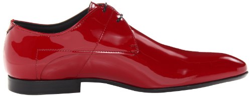 Image of Hugo Men's Patent Calf Tuxedo Oxford