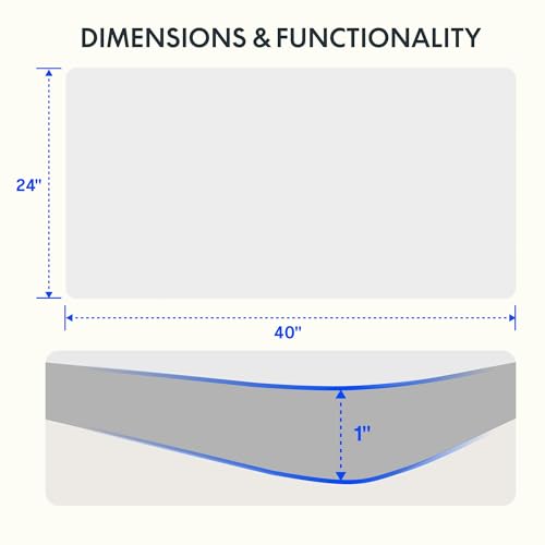 Image of FLEXISPOT EN2 Whole-Piece Standing Desk with Clamp Power Strip, 40 x 24 Electric Stand Up Height Adjustable Desk with Cable Management (Black Frame + White Top, 2 Packages)