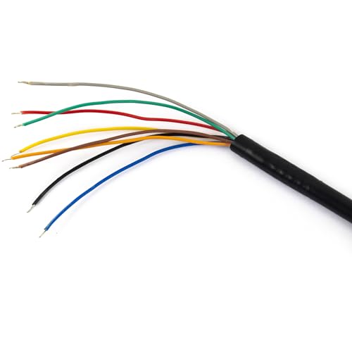 Image of 2pcs for ps1 ps2 Controller Repair Cable 8 pins Output Cord Wires for Replacement About 1.8M / 6FT
