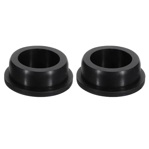 Image of uxcell 2 Pcs Black Plug Holes, Waterproof Rubber Button Plug for 38mm / 1.5 inch Hole