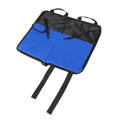 Toddmomy Drumstick Holder Bag Drum Stick Organizer Carry Strap Sturdy Oxford Cloth Drum Stick Bag for Drummers