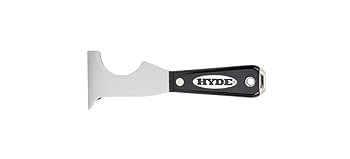 HYDE 02980 Black & Silver 2.5 in. W High Carbon Steel 6-in-1