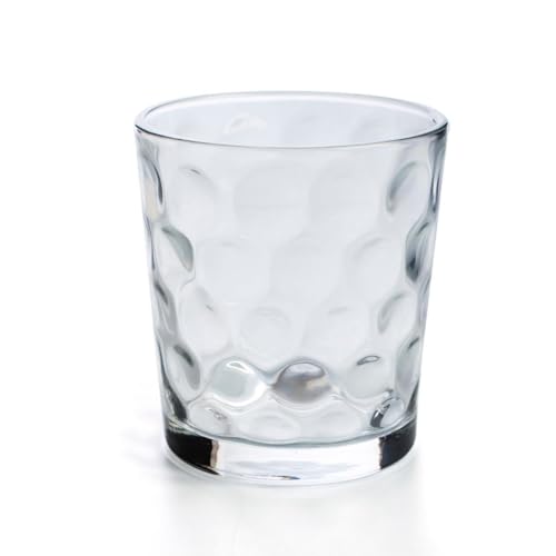 Quid Kata Set 6 Vasos Bajos Vidrio 26cl Sodo Apto Frigorífico No Apto Microondas Reciclable