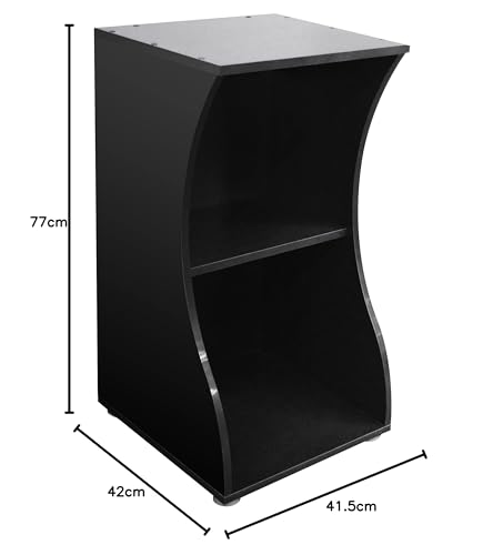 Fluval Aquarien Schrank offen, für das Flex 57L, schwarz, 41.5x77x42 cm (1er Pack)