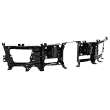 KUAFU Front Bumper Bracket Compatible with 2009-2012 Dodge Ram 1500 Bumper Mounting Bracket Replacement for 68056631AA CH1061102 Black