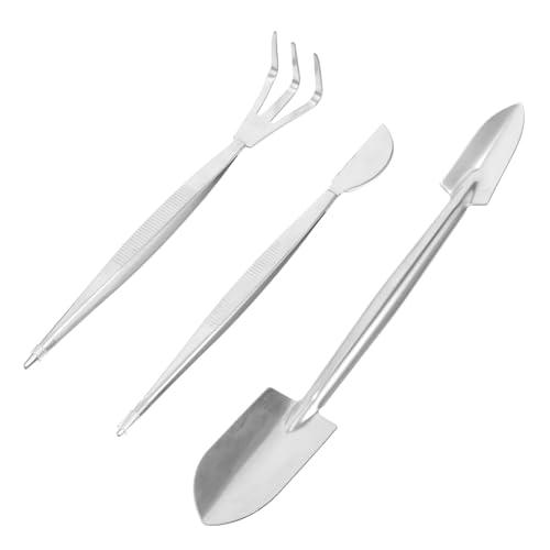 BUTIFULSIC Plant Tweezers for Crafts Straight Tweezers Bonsai Tree Tweezers Bonsai Tools for Beginners