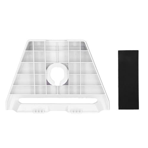 Pipe Mounting Adapter Mounting Plate Roof Mount Pipe Adapter with Shockproof Pad for Gen 3 Standard Antennas