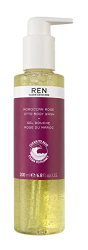 Ren Clean Skincare - Moroccan Rose Body Wash - Sulphate-Free Shower Gel, Cruelty Free & Vegan #TOP26