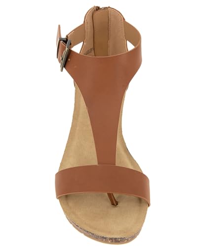 Image of Kenneth Cole REACTION Women's Great Gal T-Strap Wedge Sandal