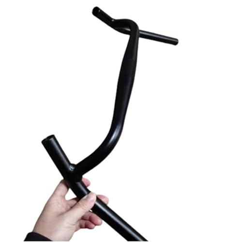 Two Wheeler Handlebar Flat Bar Aluminum Alloy External Angle Rest Bar for Riding3