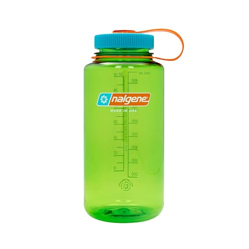 Image of Nalgene 32 oz Wide Mouth Water Bottle | BPA-Free, Durable & Leak Proof, Lightweight Bottle for Hiking & Gym, Work & Travel