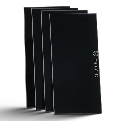 Qimoo 4 Pack Shade 13 Welding Lens, 2