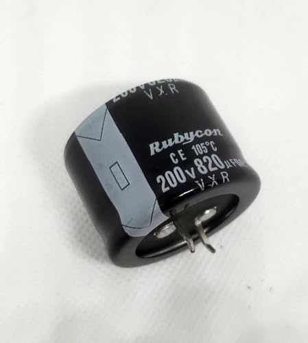 Condensateur 820 uF 200V 25x35mm composant radial électronique pour réparation de carte circuit
