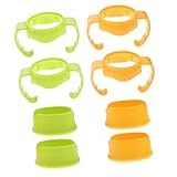 Poignées de biberons compatibles : bonne capacité de charge et forte stabilité, sûr et sans odeur, flexible et durable, pas facile à déchirer ou à , base de de biberon de lait