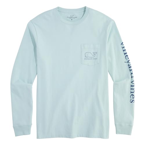 vineyard vines Men's Vintage Whale Long-Sleeve Pocket Tee2