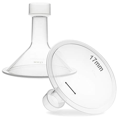 Nenesupply 17mm Flange Breastshield Compatible with Lansinoh Breastpump Parts. Replace Lansinoh Pump Parts. Replace Lansinoh Flange ComfortFit. Compatible with Lansinoh SignaturePro SmartPump Manual
