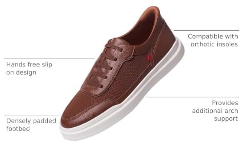 Image of Marc Joseph New York Mens Hudson Street Sneaker (Hands Free Technology)