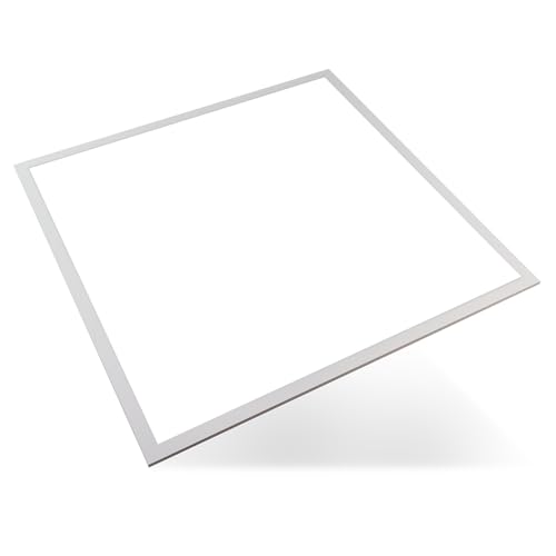 LUXULA LED Panel 62x62 cm - Backlit, 36W, 3600lm, 4000K Neutralweiß - inkl. 230V Netzteil, LED Bürolampen für Odenwald Rasterdecke, Büroleuchten, Deckenleuchte