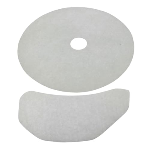 SEWOART 2Stücke Teiliges Set Abluftfilter für Wäschetrockner Austauschfilter für Einlass Auslassventile Installieren Warten Sorgt für Effizienz und Langlebigkeit Ihres Trockners