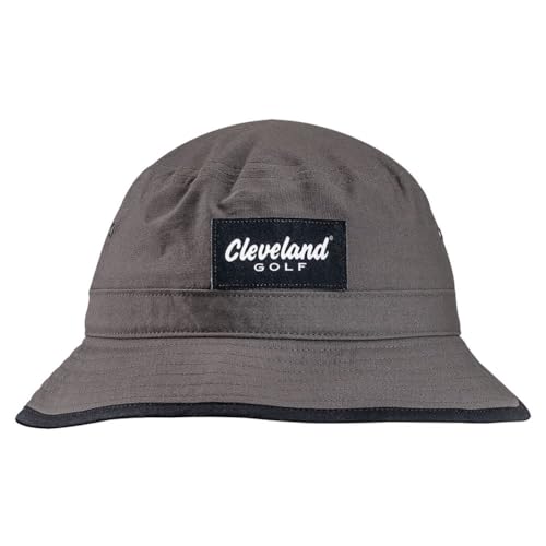 Cleveland CG Bucket Hat (Charcoal/Black, One Size) 2024 Golf Cap
