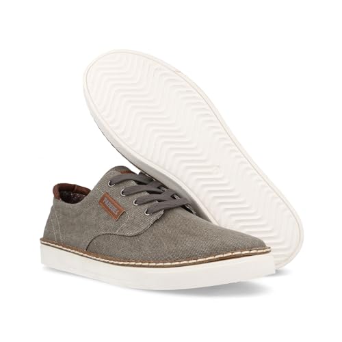 Chaussures décontractées pour homme Biure grises baskets basses tendance été