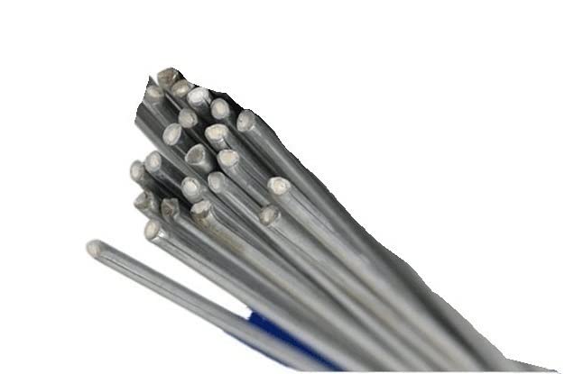 Aluminiowy strumień rdzeniowy pręt lutowniczy z drutu spoiny nie ma potrzeby lutowniczej proszek aluminiowy pręt spawałowy 1,6/2/2,4/3. 2 mm Mosiężnictwo (Color : 2.4mm 500mm, Size : 40pcs)