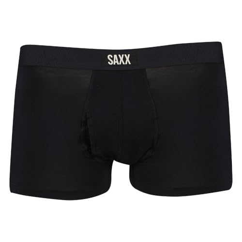 [SAXX] VIBE XTRA SOFT COMFORT TRUNK FLY SXVT28F-BLK/L/サックス ボクサーパンツ 前開き バイブ エクストラ メンズ トランク
