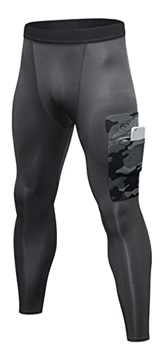 LAVDE �����Y �X�|�[�c�^�C�c �����O�� �|�P�b�g�t�� �@�\�R���v���b�V���� �O���[�n �R�ۖh�L �t�B�b�g ���M���X-LA04-Gray-XXL