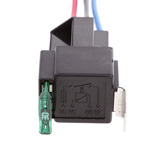 Bingfang-W Indicators 5Pcs 24V 30A 4 Pin Spst Relay With Wired Sockets Assortment Heavy Duty Relays #TOP6