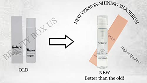 Nature Eco Love Story Fleur Silcue Therapy *NEW VERSION* Shining Silk Serum, Increased Shine and Softness, Hydrolyzed Silk 150 ml / 5.07 fl oz