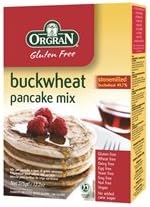 8 Pack of Gluten Free Orgran Buckwheat Pancake Mix 375 g