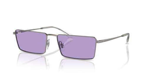 Image of Ray-Ban Unisex Rb3741 Emy Rectangular Sunglasses