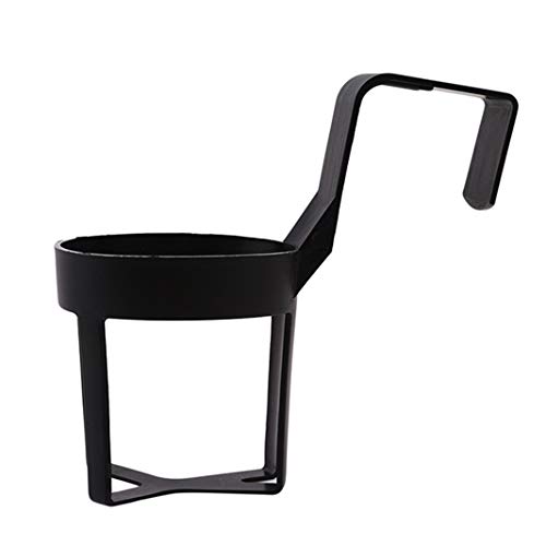 Portavasos para auto negro de plástico para botellas y latas miniatura 2