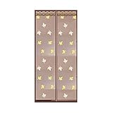 【LO QUE OBTIENE】: 1 * Puerta de pantalla magnética, 1 * Cinta adhesiva, 1 * Chinchetas. Y productos de alta calidad y servicio al cliente amigable.