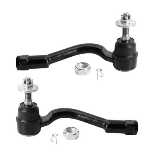 Image of Detroit Axle - 8pc Front End Kit for 2016-2017 Hyundai Sonata, 2 Lower Control Arms with Ball Joint 2 Sway Bar Links 4 Inner Outer Tie Rods Replacement