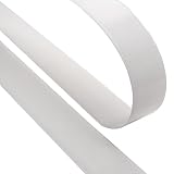 Klettband selbstklebend 25 m | weiß oder schwarz | Breite frei wählbar | Flauschband oder Hakenband (30 mm Flauschband, weiß)